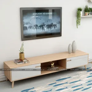 Kệ tivi để phòng khách gỗ công nghiệp